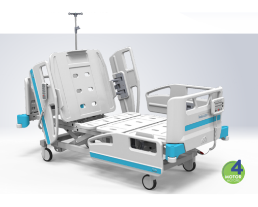 ELECTRO-MECHANICAL PATIENT BED (4 MOTORS)