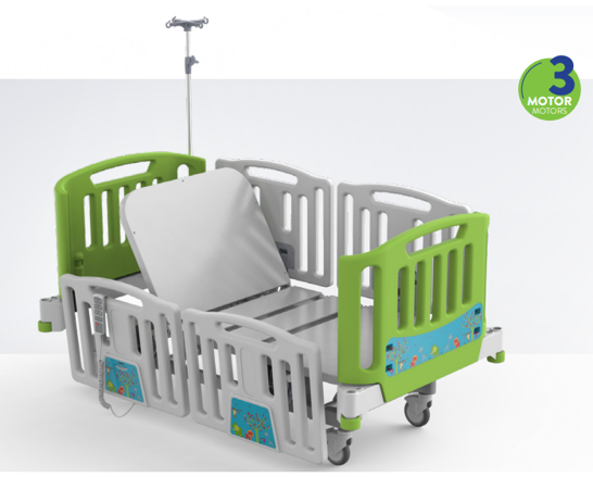 PEDIATRIC PATIENT BED (3 MOTORS)