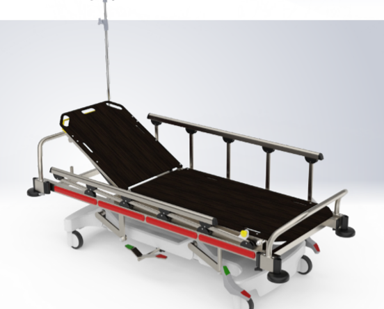 HYDRAULIC PATIENT STRETCHER