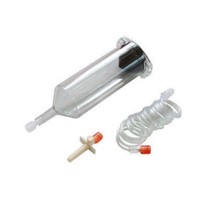 Injector syringes and tubings